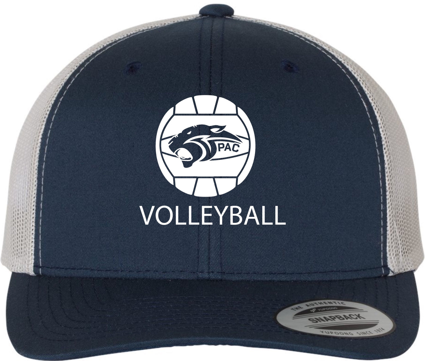 PAC Volleyball Trucker Hat Embroidered